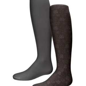 Floral & Lace Girl’s Tights 2-Pack